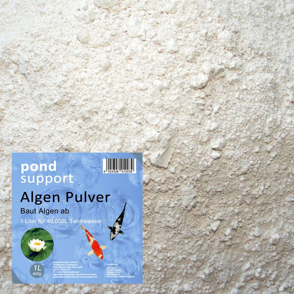 Teichmittel Gegen Algen Pond-Repair Gegen Fadenalgen – 5 Kg, Biologisches Teichpflegemittel, Für Bis Zu 150.000 Liter Teich Algenvernichter