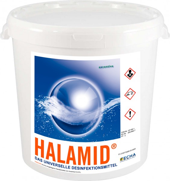 Desinfektionsmittel Halamid zertifizierte Antivirus Desinfektion gegen Viren, Bakterien, Pilze 1kg